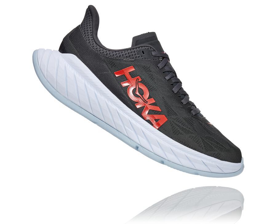 Hoka One One Hardloopschoenen Heren - Carbon X 2 - Zwart/Wit - GS3561284